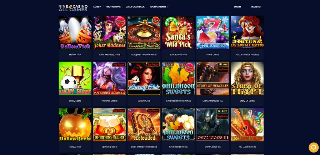 NineCasino : Le site de casino NineCasino : Le site de casino