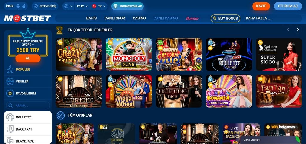 Зарегистрироваться через зеркало MostBet